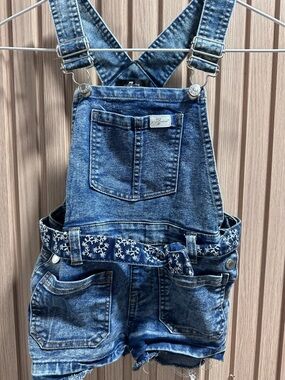 7 for all Mankind Denim Short Overall size 6
